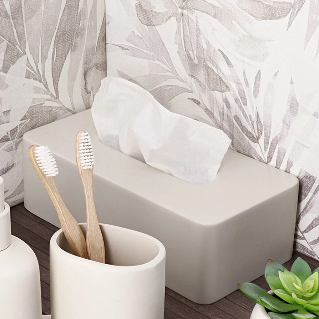 Θήκη Για Χαρτομάντηλα (26x13.5x8.3) T-D Beige 6726161