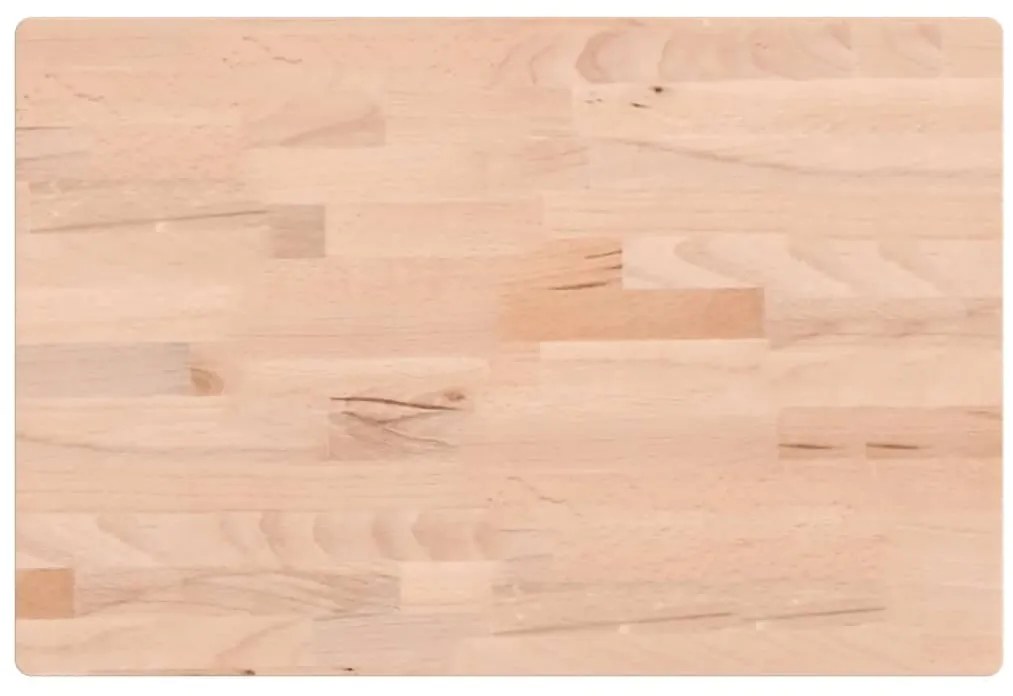 vidaXL Επιφάνεια Κοπής 60x40x4 εκ. από Μασίφ Ξύλο Οξιάς