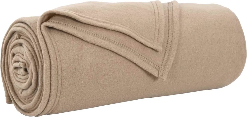 vidaXL Κουβέρτα Καμηλοπάρδαλη 200 x 150 cm Μαλλί