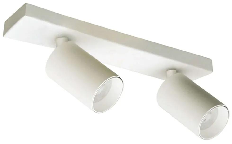 Φωτιστικό Οροφής - Σποτ Stage 4259700 2xMAX 13W 60x12,7cm White Viokef Αλουμίνιο