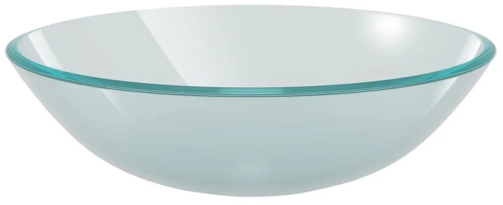 vidaXL Νιπτήρας Αμμοβολή 42 εκ. από Ψημένο Γυαλί