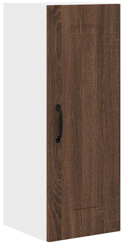 vidaXL Ντουλάπα Κουζίνας Kalmar 2 pcs Καφέ δρυς 30 x 31 x 80 εκ.