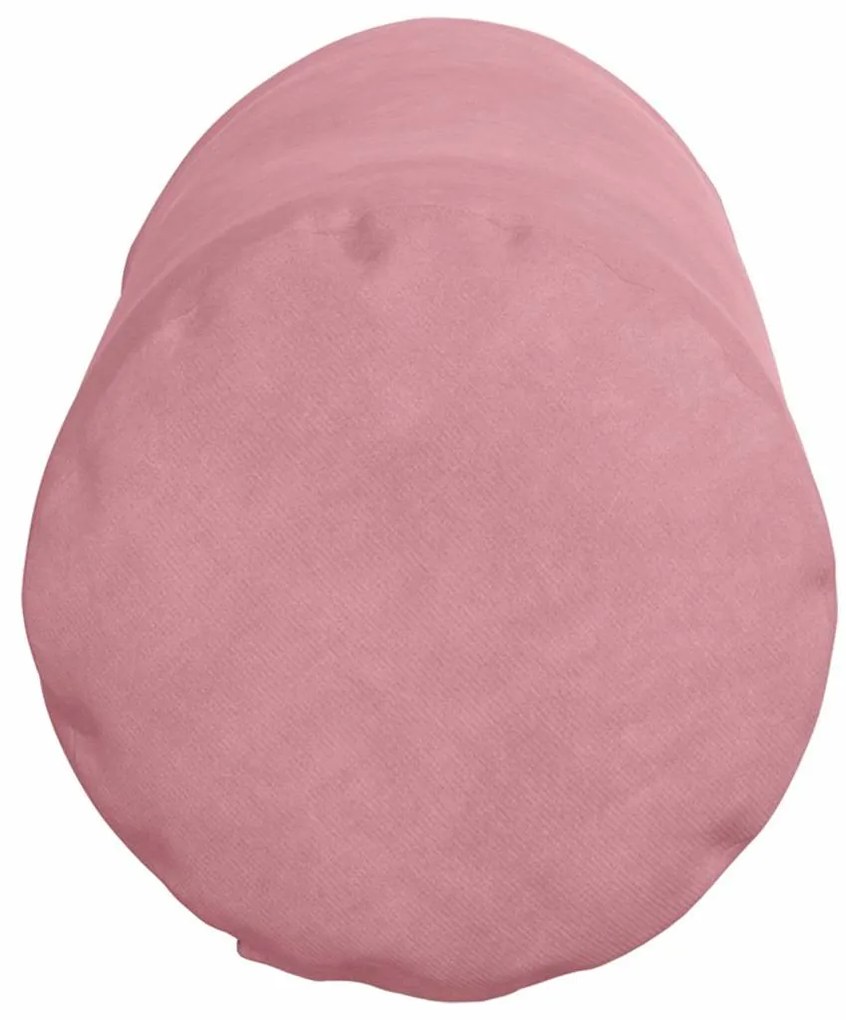 vidaXL Μαξιλάρια Στήριγμα 2 pcs Ροζ Ø 15 x 40 εκ Υφασμάτινο Κορντουρά