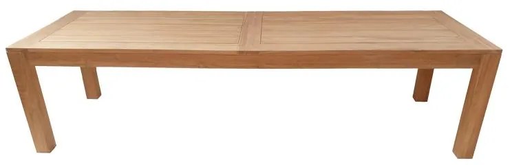 Τραπέζι Pablo teak ξύλο σε φυσική απόχρωση 240x100x76εκ 240x100x76 εκ.