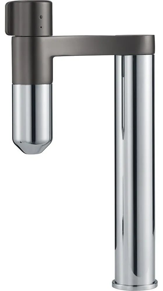 Franke Χρωμέ / Gun Metal Μπαταρία Φιλτραρίσματος  Vital Capsule Filter