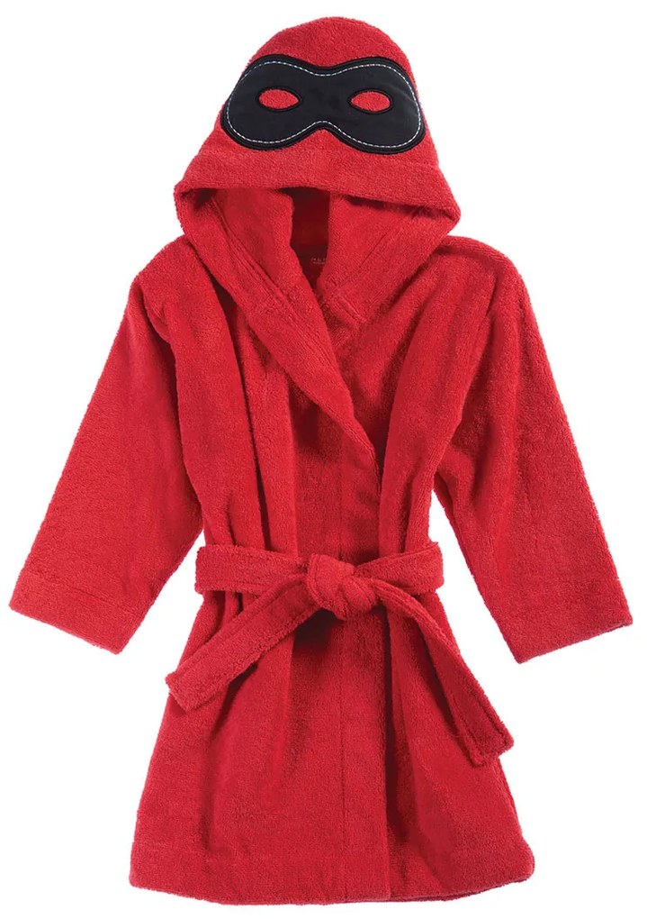 Βρεφικό Μπουρνούζι Nef-Nef Homeware Snoopy Mask Hero Κόκκινο No4