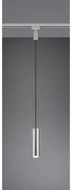 Σποτ Φωτιστικό Ράγας GU10 25W IP20 Duoline 73240107 Trio Lighting-73240107-Νίκελ Ματ 73240107