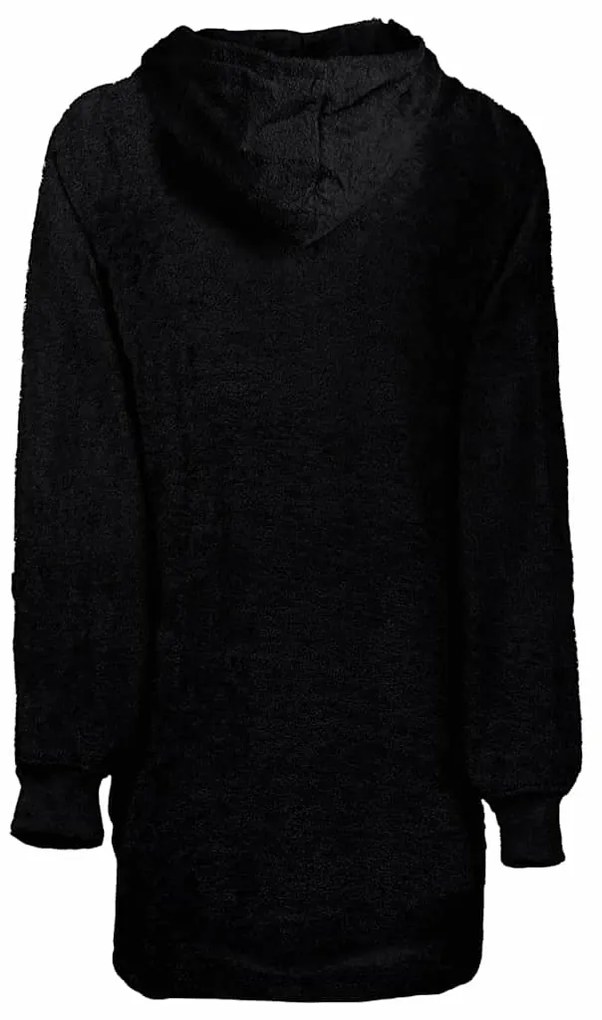 vidaXL Φούτερ-κουβέρτα KINN Μαύρο L Βαμβάκι