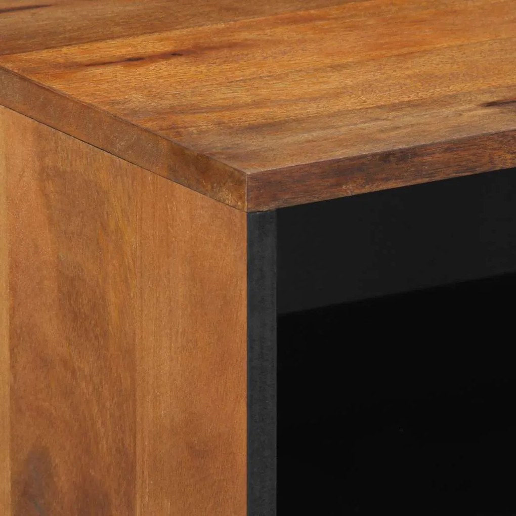 vidaXL Κομοδίνο καφέ μελί 50 x 33 x 62 εκ. Μασίφ ξύλο μάνγκο