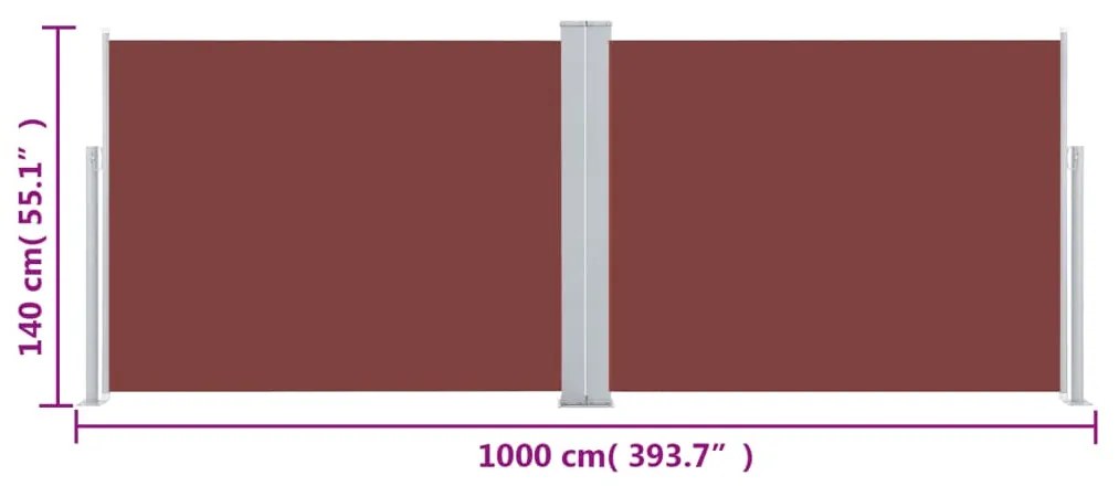 ΣΚΙΑΣΤΡΟ ΠΛΑΪΝΟ ΣΥΡΟΜΕΝΟ ΚΑΦΕ 140 X 1000 ΕΚ. 48487