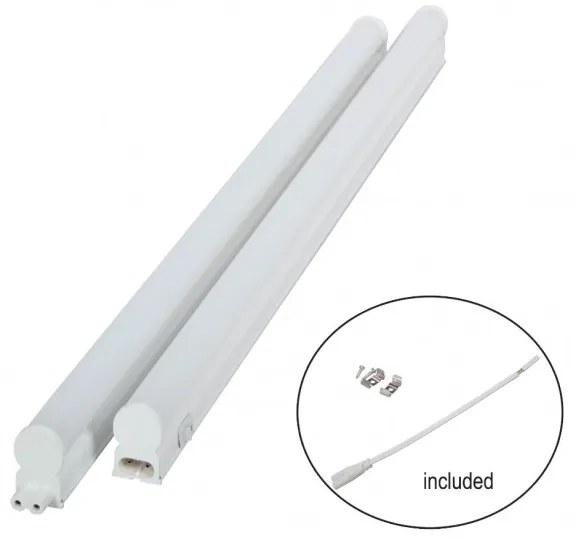 Γραμμικό Φωτιστικό T5 Led 18W 3000K IP40 120cm Λευκό 36-000011 BAND 36-000011 Λευκό