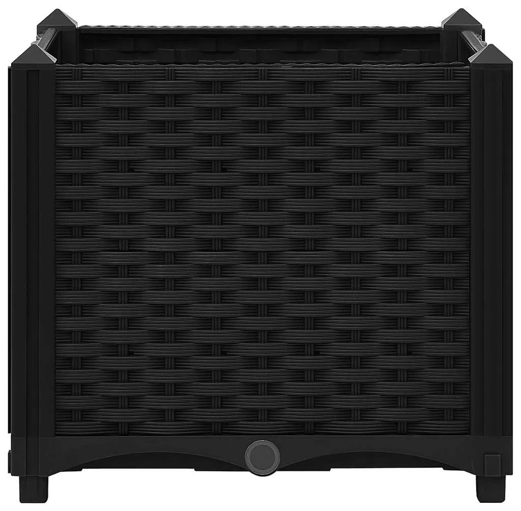 vidaXL Ζαρντινιέρα 40 x 40 x 38 εκ. από Πολυπροπυλένιο