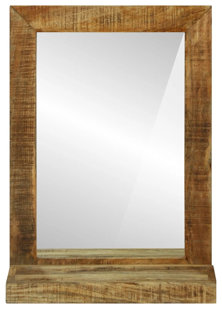 vidaXL Καθρέφτης  50x22x70 cm Μασίφ Ρουστίκ Ξύλο Μάνγκο