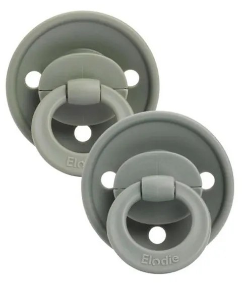 Βρεφικό Σετ 2τεμ. Πιπίλες Elodie Details Silicone Hazy Hade 3+μηνών