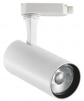 Σποτ Φωτιστικό Ράγας On-Off LED 15W IP20 4000K Fox Ideal Lux 322360 Λευκό