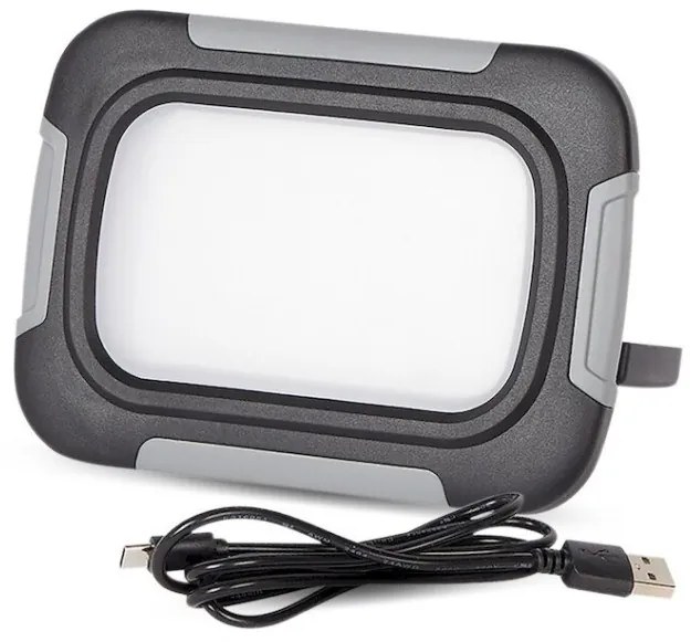 Προβολέας εργασίας μπαταρίας LED 10W 6500K 700lm IP54, μαύρο LWL10 GEYER-LWL10-Μαύρο LWL10