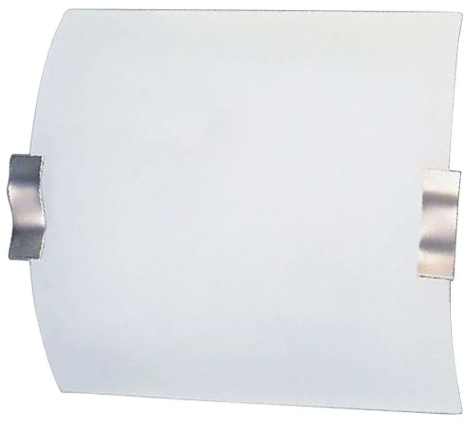 Φωτιστικό Τοίχου - Απλίκα AC.0456601SQ 10x30x28,5cm 2xE27 60W Nickel-White Aca