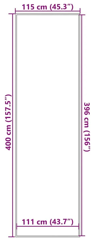 ΠΑΤΑΚΙ ΕΙΣΟΔΟΥ ΜΑΥΡΟ 115 X 400 ΕΚ. 4105610