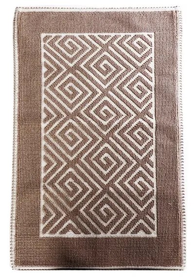 LABYRINTH BROWN ΧΑΛΙ 90% COTTON/10% POLYESTER 50Χ80ΕΚ LAX206