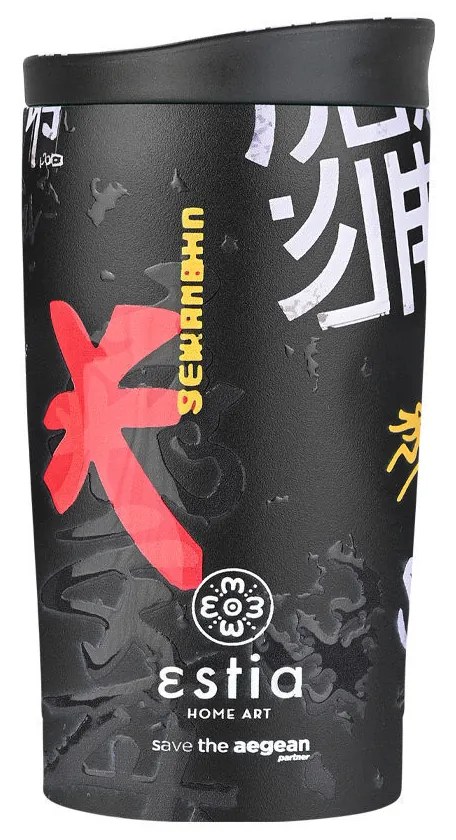 ESTIA ΘΕΡΜΟΣ TRAVEL MUG SAVE THE AEGEAN 350ml TOKYO UNDERGROUND