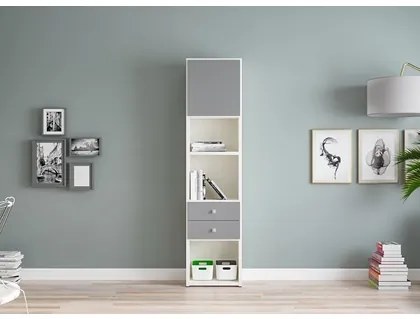 ALFA SET  Παιδική Σύνθεση Βιβλιοθήκης Dali 48x195x33cm Alfa Set Comp7 με Επιλογή Χρώματος BEST-79624