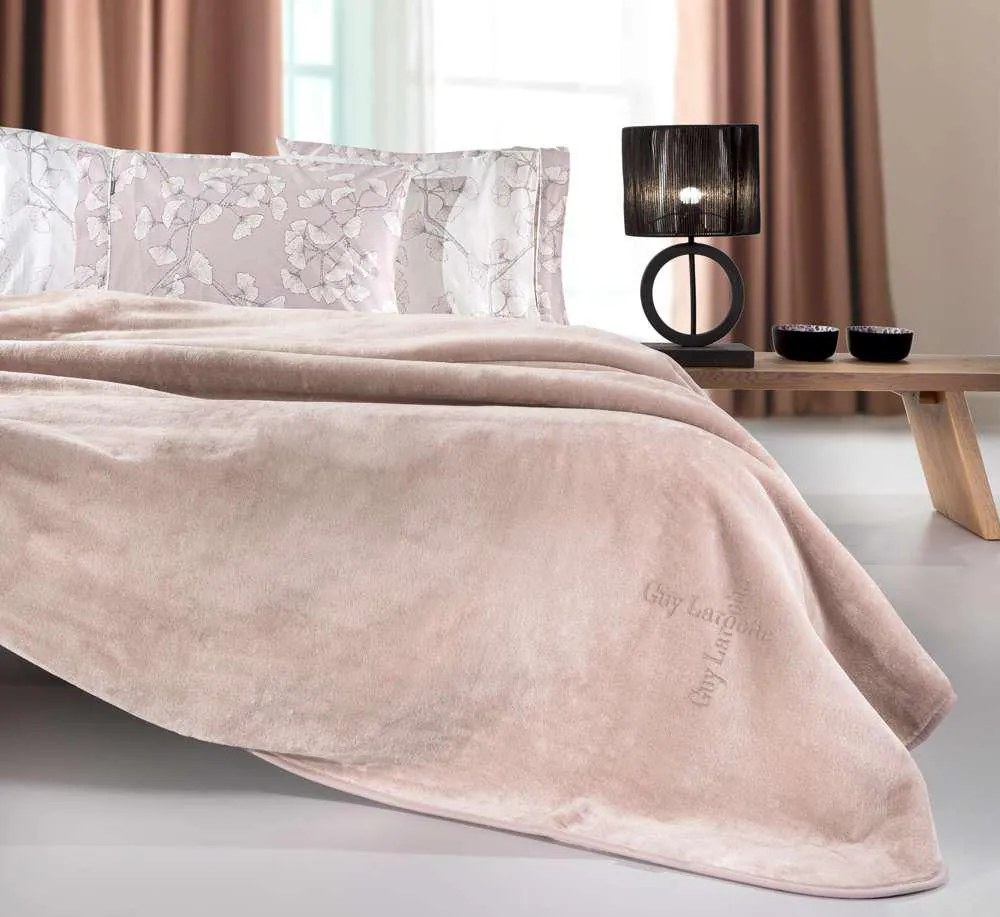 ΥΠΕΡΔΙΠΛΗ ΚΟΥΒΕΡΤΑ 220x240cm GUY LAROCHE - LOGO PUDRA