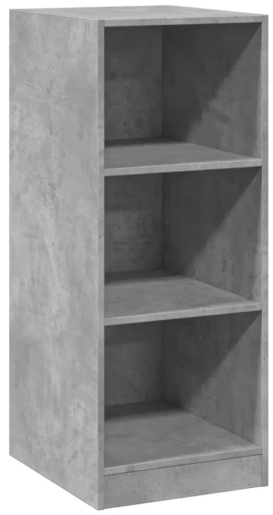 vidaXL Ντουλάπα Γκρι Σκυροδέματος 48x41x102 εκ. από Επεξεργασμένο Ξύλο