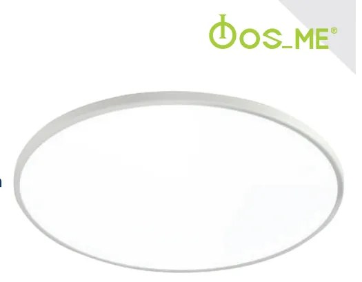 FOS ME 05-00450-1 Φωτιστικό Οροφής LED 32W 3840 Lumens Ø400 × 24 mm