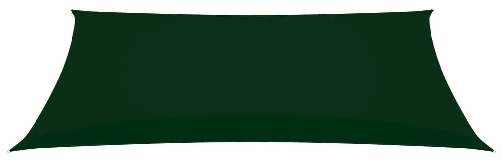 Πανί Σκίασης Ορθογώνιο Σκούρο Πράσινο 2,5x5 μ από Ύφασμα Oxford - Πράσινο