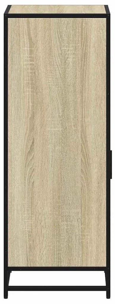 Ντουλάπι μπάνιου Sonoma Oak 35x37,5x100 cm Κατασκευασμένο ξύλο - Καφέ