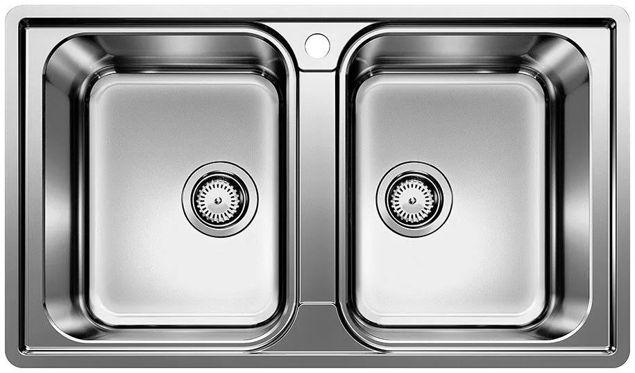 Blanco Lemis 8-IF Λείος Stainless Steel Brushed Finish Ανοξείδωτος Νεροχύτης 80/90cm