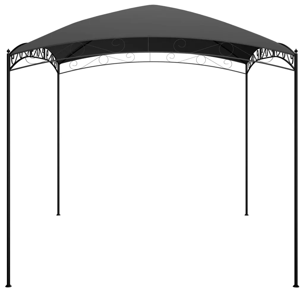 vidaXL Κιόσκι Ανθρακί 3 x 4 x 2,65 μ. 180 γρ./μ²