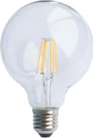 Λαμπτήρας LED Filament E27 G80 8W 4000K