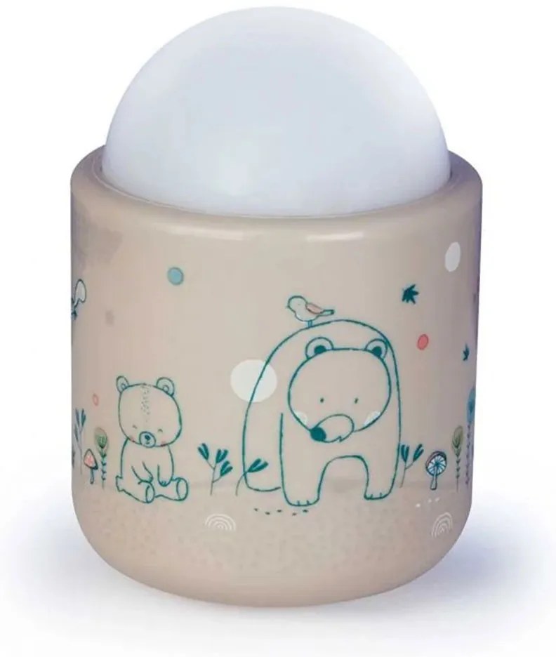 Παιδικό Φωτάκι Νυκτός LED Pabobo Αυτόνομο Beige SL02-BOIS