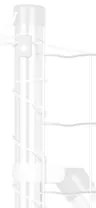vidaXL Euro Fence 0.8x25 m Γαλβανισμένο Ατσάλι