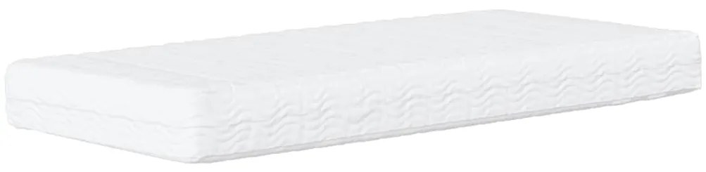 vidaXL Κρεβάτι με Στρώμα Taupe 80x200 εκ. Υφασμάτινο