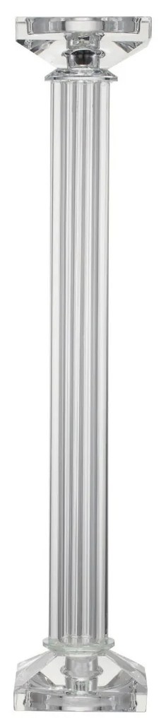 Artekko Glassy Κηροπήγιο Γυάλινο Διάφανο (9x9x45.5)cm Artekko 75482