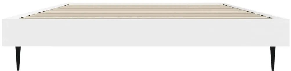 vidaXL Πλαίσιο Κρεβατιού Λευκό 90 x 200 εκ. Επεξεργασμένο Ξύλο