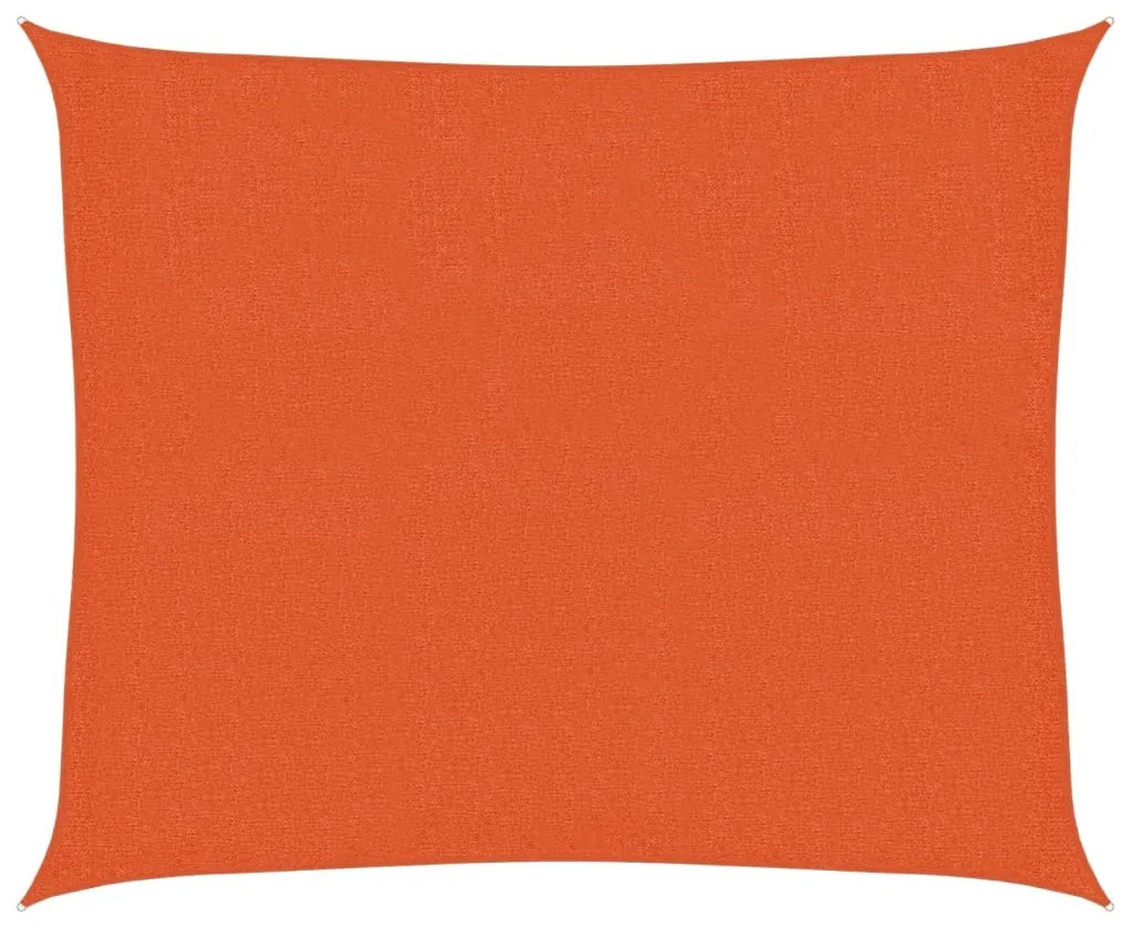 vidaXL Πανί Σκίασης Πορτοκαλί 2,5 x 3 μ. 160 γρ./μ² από HDPE