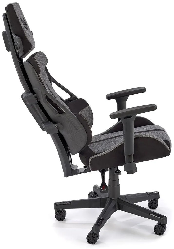 ΚΑΡΕΚΛΑ ΓΡΑΦΕΙΟΥ / GAMER SPEED ΓΚΡΙ / ΜΑΥΡΟ 66x68x130-137cm
