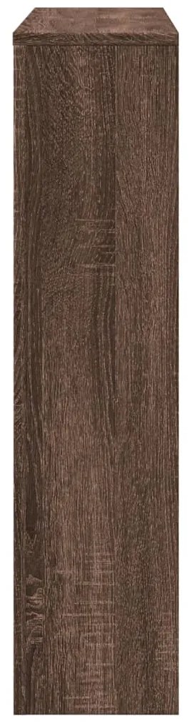 vidaXL Κάλυμμα Καλοριφέρ Καφέ Δρυς 175x20x82 εκ. Επεξεργασμένο Ξύλο