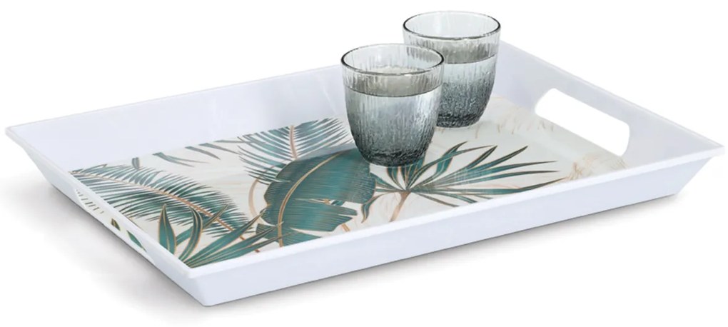 Δίσκος Σερβιρίσματος (30.5x22) Z-L Palm Leaves 26473