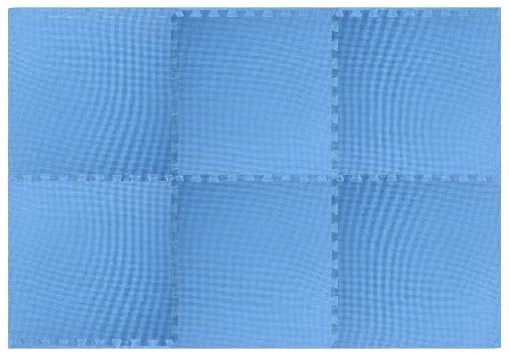 Δάπεδα Προστασίας 6 τεμ. Μπλε 2,16 μ² από Αφρώδες Υλικό EVA - Μπλε
