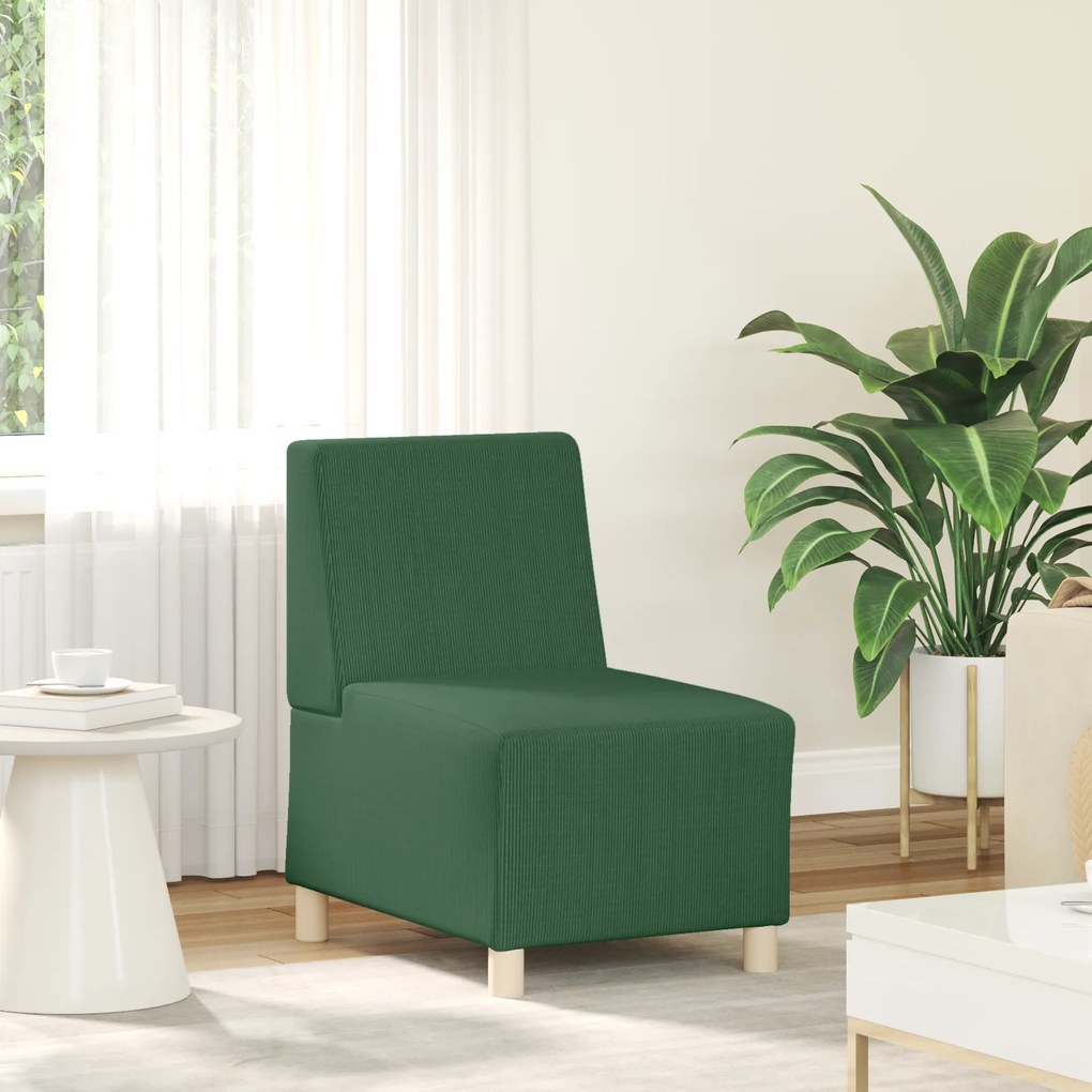 vidaXL Καθίσμα Σαλονιού 2 pcs Πράσινο της Ζούγκλας 55 x 74 x 82 εκ.