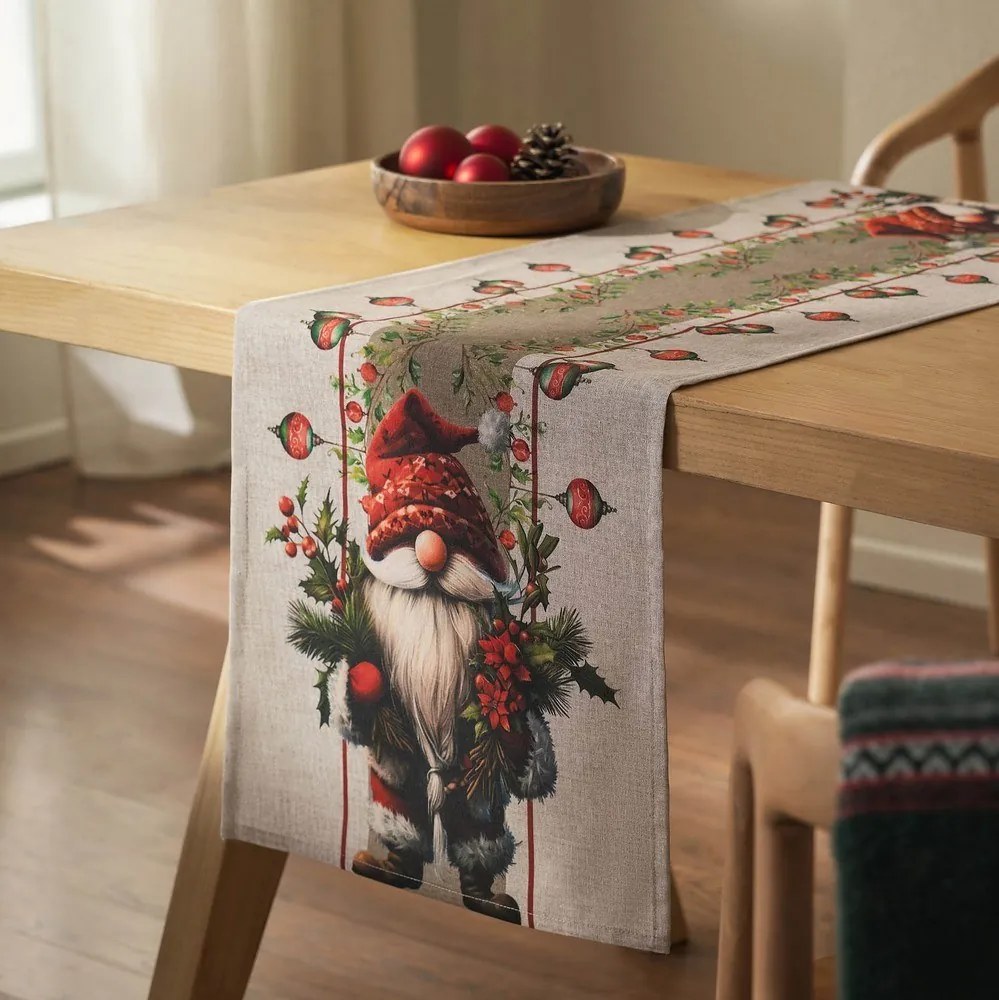 Runner Χριστουγεννιάτικο 422 Multi Gofis Home 50x160