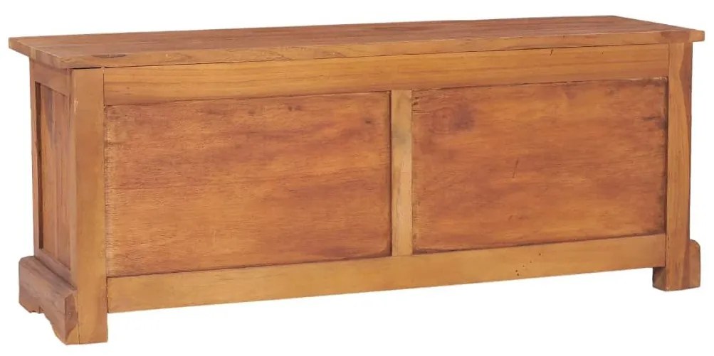 Έπιπλο Τηλεόρασης 100 x 30 x 40 εκ. από Μασίφ Ξύλο Teak - Καφέ