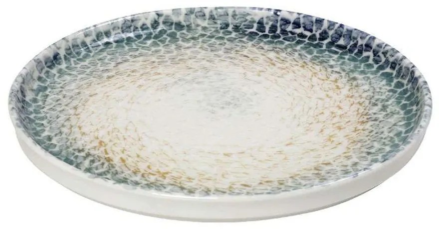 Πιάτο Ρηχό Lizard KNB131K6 26x26x1,5cm Multi Espiel Porcelain