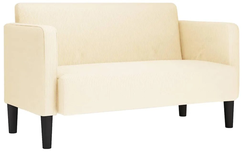 ΚΑΝΑΠΕΣ LOVESEAT ΚΡΕΜ 109 ΕΚ. ΥΦΑΣΜΑ CORDUROY 4100524