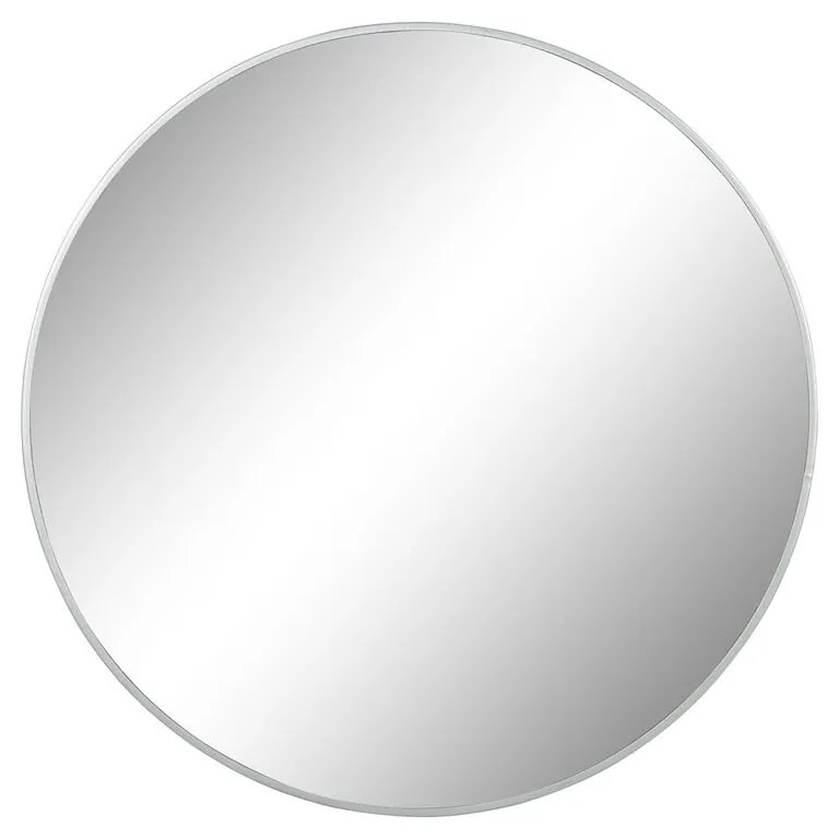 Τοίχο καθρέφτη DKD Home Decor Ασημί Μέταλλο Καθρέφτης Σύγχρονη 100 x 2 x 100 cm