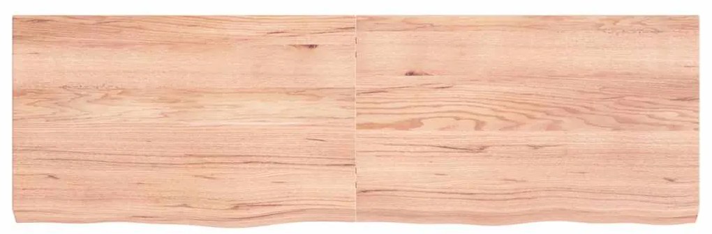 vidaXL Πάγκος Μπάνιου Αν. Καφέ 160x50x(2-6) εκ. Επεξεργ. Μασίφ Ξύλο